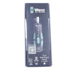 Wera 7515 Kraftform Safe-Torque Speed Drehmomentschrauber 2-6Nm