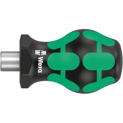 Wera Bits-Handhalter 811/1 Stubby 05008880001 | 1/4" magnetisch | kompakt | Sechskantabrollschutz | ergonomisch
