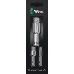 Wera 870/4/7 Set A SB Werkzeugschaft-Set