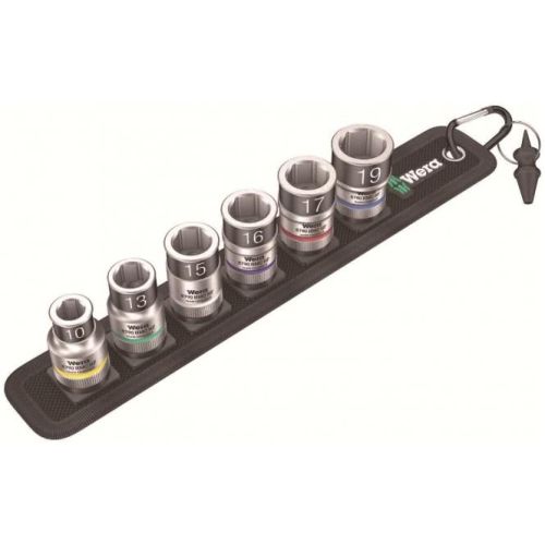 Bild: Wera Belt C 2 Zyklop Bitnuss- Satz Innensechskant mit Haltefun