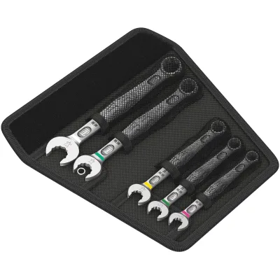 Wera Ringmaulschlüssel-Satz 05004178001 Bicycle Set 10 | 5-teilig | extra schlank | metrisch | Fahrrad-Werkzeug | 392g
