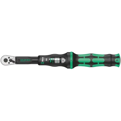 Wera Drehmomentschlüssel Click-Torque A 6 05075605001 | 1/4" Sechskant | 2,5-25 Nm | Umschaltknarre | mechanisch
