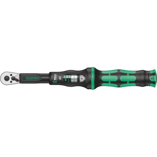 Bild: Wera Click-Torque A5 Drehmomentschlüssel 2,5 - 25 Nm