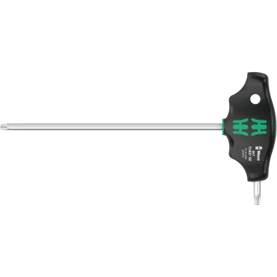 Wera TORX Schraubendreher 467 HF 05023378001 | TX30 | 200mm Klinge | Quergriff | 2-Komponenten-Griff | Haltefunktion