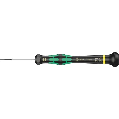 Wera Schlitz-Schraubendreher 1,2x0,2x40 mm | Kraftform Micro | Präzisionsschraubendreher für Elektronik