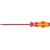 Bild: Wera Kreuzschlitz-Schraubendreher 05006163001 PZ1 VDE isoliert 1000V | Lasertip | Kraftform Plus | 150mm | Abrollschutz