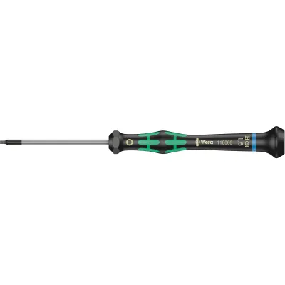 Wera Schraubendreher Micro 2054 | 05118066001 | Innensechskant 1,5 mm | Klingenlänge 60 mm | Elektroniker Werkzeug