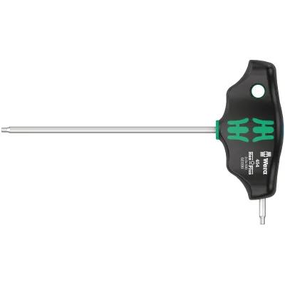 Wera Sechskantschraubendreher 454 Quergriff 2 mm | Klingenlänge 100 mm | ergonomischer Griff