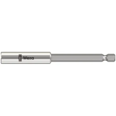 Wera Bithalter 899/4/1 S 05160977001 | Universalhalter 1/4" magnetisch | Edelstahlhülse | 100 mm | starker Dauermagnet