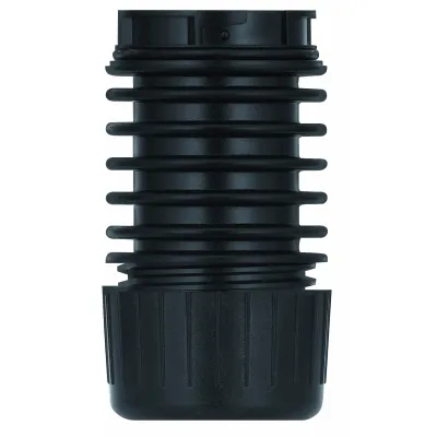 WERMA Adapter für Rohrmontage 63083000 | Signalsäulenelement | Anschlussmodul | schwarz