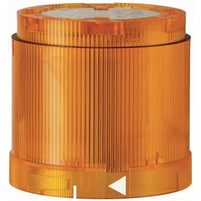 WERMA LED-Blitzlichtelement 84332055 | Blitzlicht Signalsäulenmodul | 24V DC | 70mm | IP54 | gelb