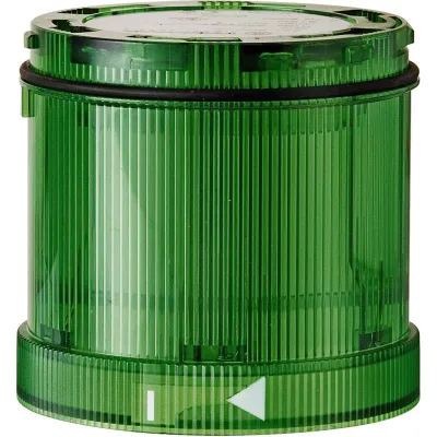 WERMA Dauerlichtelement 641.200.00 | Signallicht | 12-240V AC/DC | B15d Fassung | IP65 | Kunststoff | grün