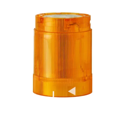 WERMA Dauerlichtelement 84630000 | Signalsäulenelement optisch | 12-240V AC/DC | IP54 | ohne Leuchtmittel | 52mm | gelb