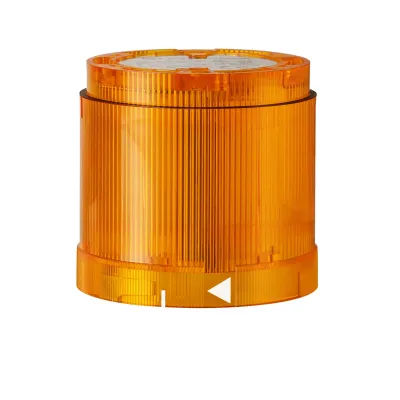 WERMA Dauerlichtelement 84030000 | Signal-Dauerleuchte | 12-240V AC/DC | B15d Fassung | 70mm | IP54 | gelb