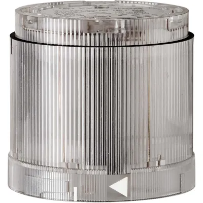 WERMA Dauerlichtelement 84040000 | Dauerlicht klar | 12–240V AC/DC | B15d Fassung | IP54 | Ø70mm | KombiSIGN 70
