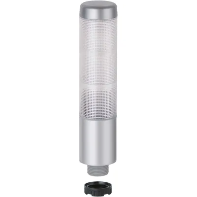 Werma Signalsäule K37cl sr 69831075 | LED-Dauerlicht 24V AC/DC | 3 Stufen grün/gelb/rot | IP65 | Kabel | Ø38mm