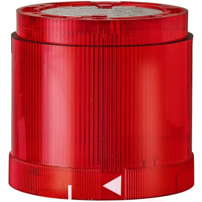 WERMA LED-Blinkelement 84311055 | Signalsäulenelement | 24V AC/DC | rot | IP54 | 70mm | LED Blinklicht für Außen