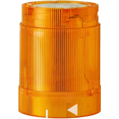 WERMA LED-Blinklichtelement 84831075 | Signalsäulenelement | 24V AC/DC | IP54 | 52mm | gelb