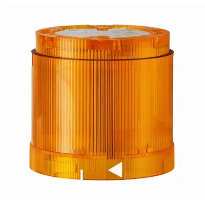 WERMA LED-Blitzlichtelement 843.360.55 | Signalsäulenelement KombiSIGN 70 | 24V DC | IP54 | 70mm | gelb