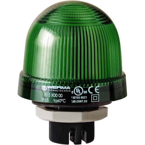 Bild: WERMA LED Dauerleuchte 24VAC/DC gn 81620055