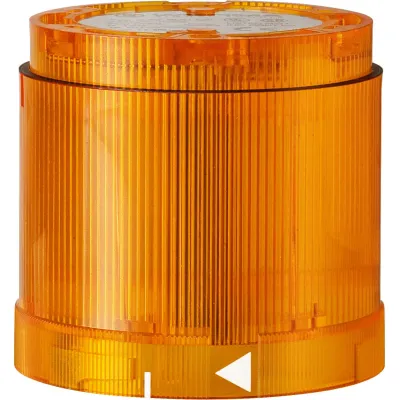 WERMA LED-Dauerlichtelement 84330055 | Signalmodul 24V AC/DC | gelb | IP54 | Ø 70mm | langlebig 50.000h | sehr hell