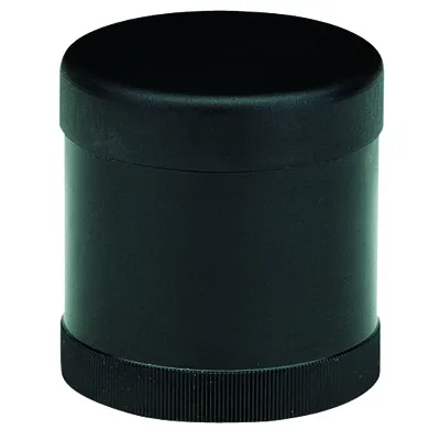 WERMA Sirenenelement 844.126.55 | Signalgeber 8 Töne | 24V AC/DC | 100dB | IP54 | KombiSIGN 70 | Ø 70mm | Schwarz