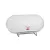 Bild: WESCO Brotkasten Breadboy | Brotbox Metall | klapperfreier Schwenkdeckel | 44x23x21 cm | weiß