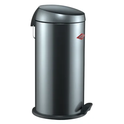 WESCO Abfalleimer Capboy Maxi 22L | Tretmülleimer | Stahlblech/Edelstahl | Metall-Einsatz | graphit