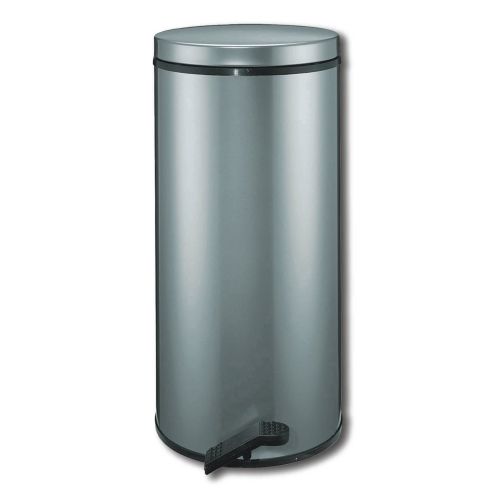 Bild: Wesco Gastro-Tretabfallsammler 22 Liter, silber