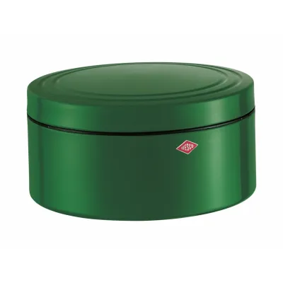 WESCO® Gebäckdose Classic Line | Keksdose | 4 Liter | Metall | luftdicht | Retro Design | darkgreen