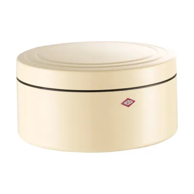 WESCO® Gebäckdose Classic Line | Keksdose 4 Liter | luftdicht | Retro Design | pulverbeschichtet | mandel