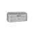 Bild: WESCO® Brotkasten Grandy | Retro Brotkasten 40er Jahre Stil | Stahlblech pulverbeschichtet | 42x17x22 cm | cool grey