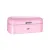 Bild: WESCO Brotkasten Grandy 235201-26 | Retro-Design | Stahlblech pulverbeschichtet | Lüftungslöcher | 42x22x17 cm | Pink
