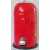 Bild: Wesco Abfalleimer Kickmaster Junior 12 Liter | Treteimer Edelstahl pulverbeschichtet | geruchdicht | rot