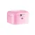 Bild: WESCO Brotkasten Mini Grandy | Schmuckdose | Aufbewahrungsbox | Stahlblech | kompakt 18x12x17cm | pink