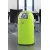 Bild: WESCO Pushboy 50l Abfalleimer 175531-23 | Mülleimer groß | Edelstahl-Klappe | Stahlblech | limegreen