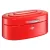 Bild: WESCO Brotkasten Single Elly | Retro Design | Stahlblech pulverbeschichtet | 32x19,4x14 cm | mit Belüftung | rot