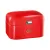 Bild: WESCO Brotkasten Single Grandy 235101-02 | kleiner Brotkasten | Stahlblech | Belüftungslöcher | 22x26,8x17,5 cm | rot