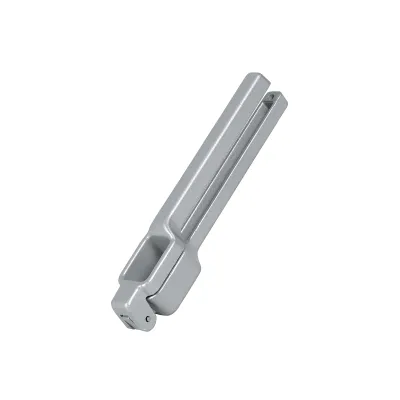 Westmark Knoblauchpresse Biopress | Aluminium-Druckguss | spülmaschinengeeignet | silber | 15 cm