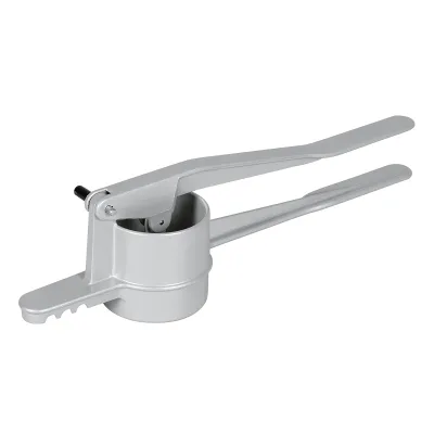 Westmark Spätzle- und Kartoffelpresse | Aluminium | Rundlochung | spülmaschinengeeignet | 41 cm | silber