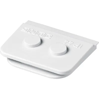 JUNG Einsatz 894 | Leitungseinführung WG800 | 2 Einführungen | Thermoplast | Aufputz/Unterputz | grau RAL7035