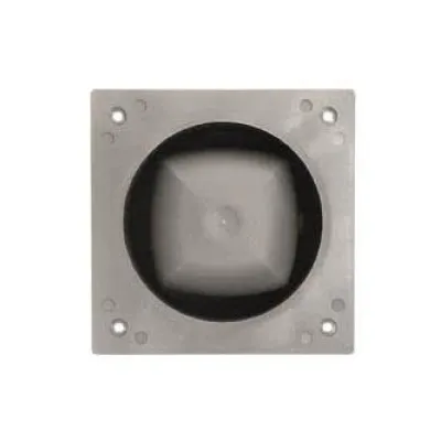 WHD Druckkammerlautsprecher ETL 5-T6 | 6W 100V Einbau | wetterfest IP55 | 121x121x126mm | grau