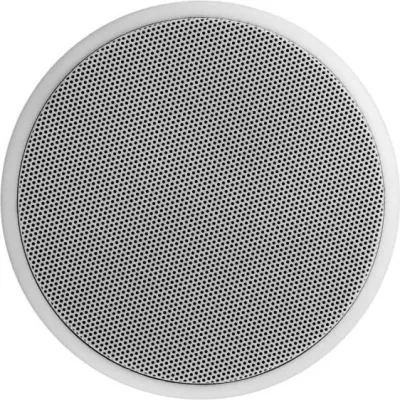 WHD Deckeneinbaulautsprecher UP 10 Music-8 | 6W 8 Ohm | Einbaudurchmesser 120 mm | weiß | HiFi Kunststoff