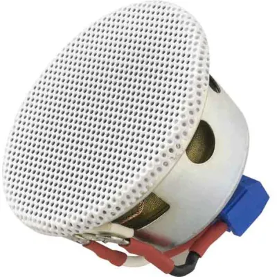 WHD Halogenlautsprecher HLS 51-20 | Einbaulautsprecher für QR-CBC 51 | 3W 20 Ohm | Ø51mm Unterputz | weiß