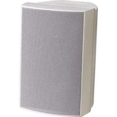 WHD Lautsprecher Mini 4 WP-8 | 2-Wege HiFi-Box | 50W RMS | IP55 wetterfest | Wandmontage | weiß