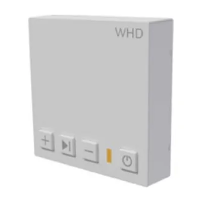 WHD WLAN-Audioempfänger WR 55, weiß 2x1,3W, passend für 55x55mm Schalterpr.WHD W