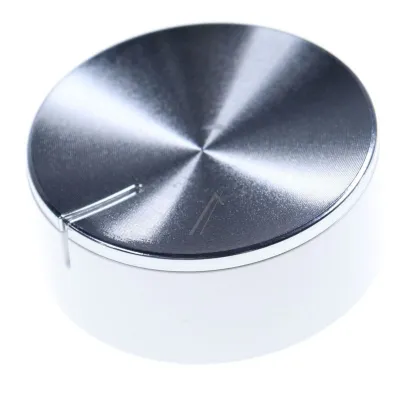 Whirlpool Geschirrspüler Knopf Timer Weiß/Chrom 488000635145 Bedienelement