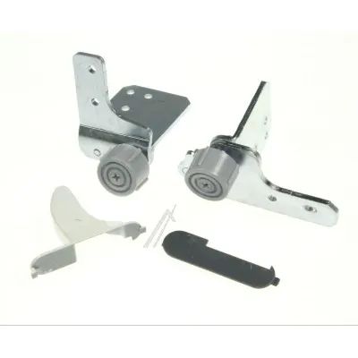 Whirlpool Indesit Geschirrspüler-Tür links Edelstahl