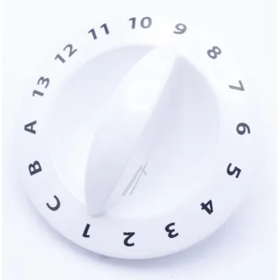 Whirlpool Waschmaschine Drehknopf Timer Weiß 488000516236 Programmwahl