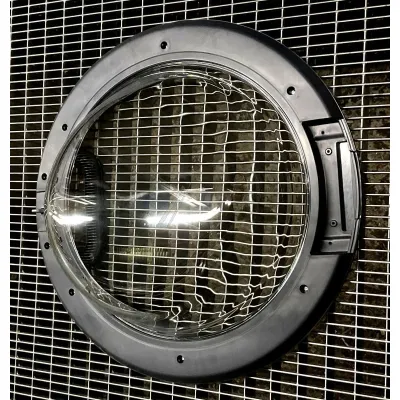 Whirlpool Waschmaschine Tür RAL7024 488000627822 Waschmaschinentür, weiß